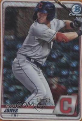 Nolan Jones [Orange Shimmer Refractor] #BCP-95