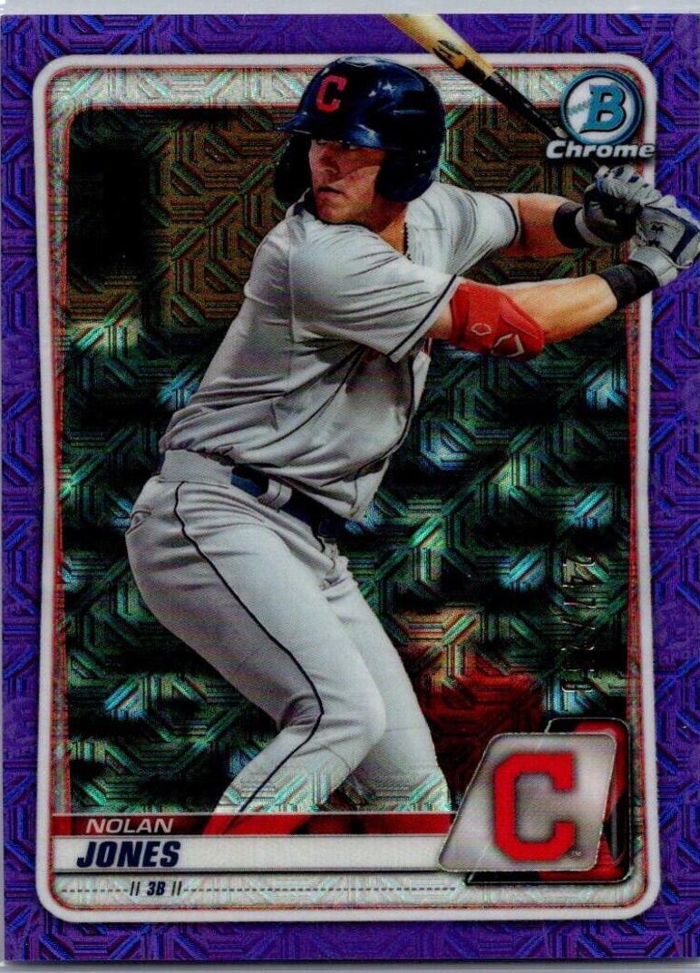 Nolan Jones [Purple Refractor] #BCP-95