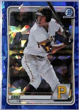 Oneil Cruz [Blue Shimmer Refractor] #BCP-111