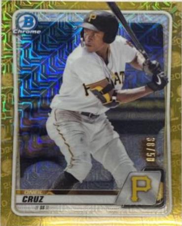 Oneil Cruz [Gold Refractor] #BCP-111
