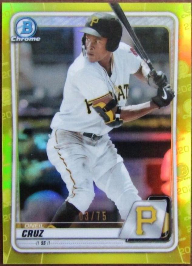 Oneil Cruz [Yellow Refractor] #BCP-111