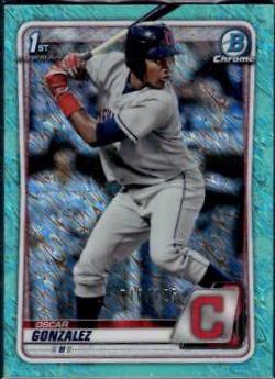 Oscar Gonzalez [Aqua Shimmer Refractor] #BCP-109
