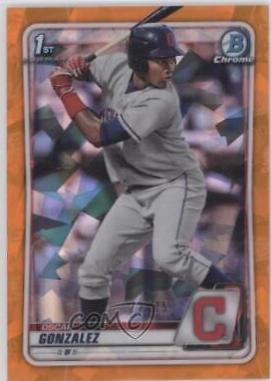 Oscar Gonzalez [Orange Shimmer Refractor] #BCP-109