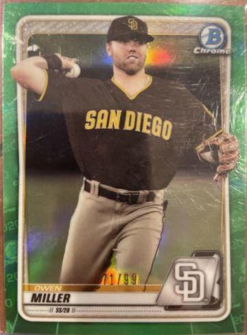 Owen Miller [Green Refractor] #BCP-102