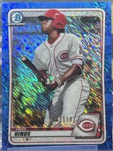 Rece Hinds [Blue Shimmer Refractor] #BCP-41