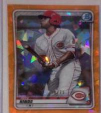 Rece Hinds [Orange Shimmer Refractor] #BCP-41