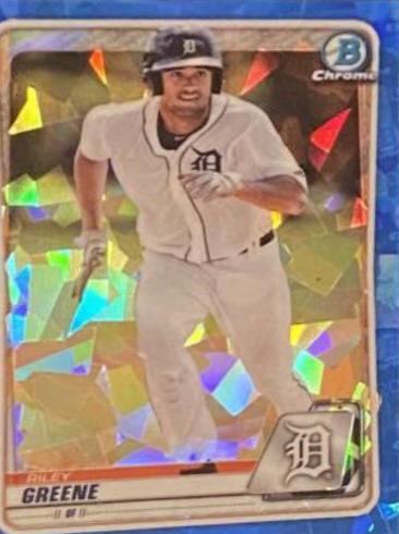 Riley Greene [Blue Shimmer Refractor] #BCP-122