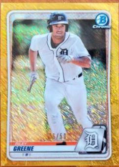 Riley Greene [Gold Shimmer Refractor] #BCP-122