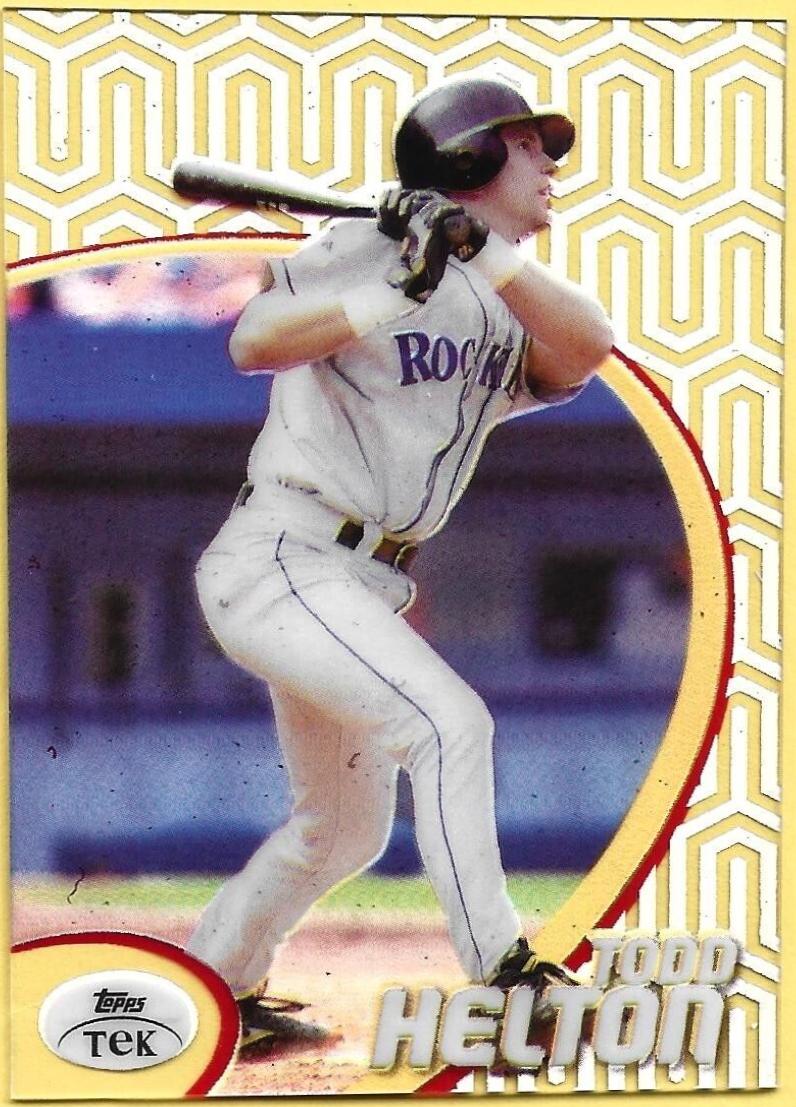 Todd Helton [Pattern 43] #69