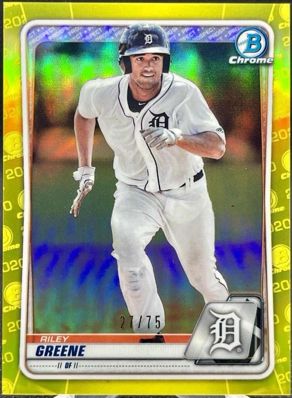 Riley Greene [Yellow Refractor] #BCP-122