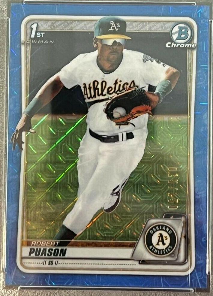 Robert Puason [Blue Refractor Mega Box Mojo] #BCP-145
