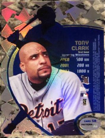 Tony Clark [Pattern 86] #58