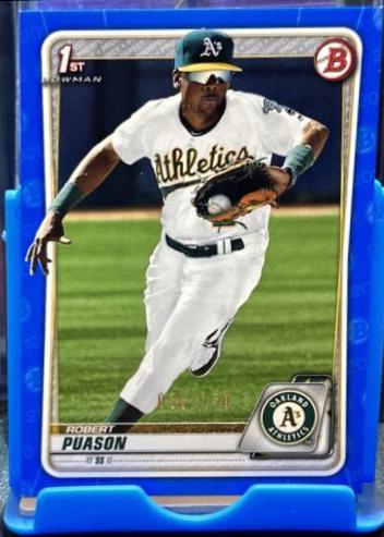 Robert Puason [Blue Shimmer Refractor] #BCP-145