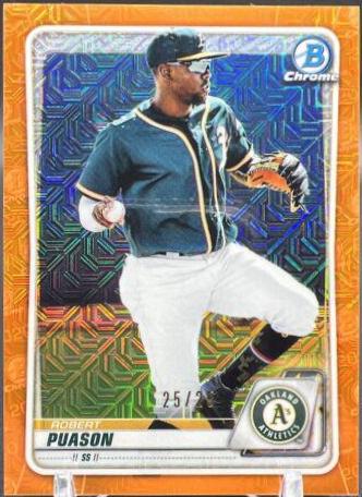 Robert Puason [Orange Refractor Mega Box Mojo] #BCP-173