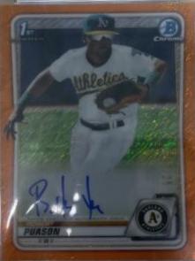 Robert Puason [Orange Shimmer Refractor] #BCP-145