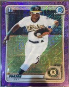 Robert Puason [Purple Refractor Mega Box Mojo] #BCP-173
