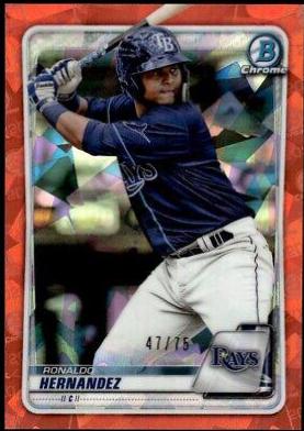 Ronaldo Hernandez [Orange Shimmer Refractor] #BCP-12