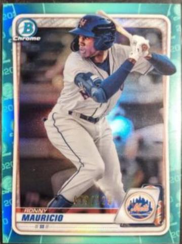 Ronny Mauricio [Aqua Refractor] #BCP-28