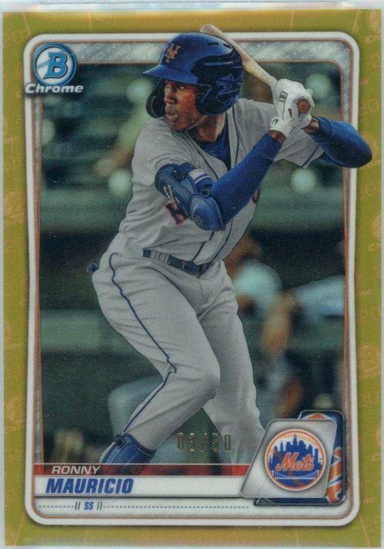 Ronny Mauricio [Gold Refractor] #BCP-28