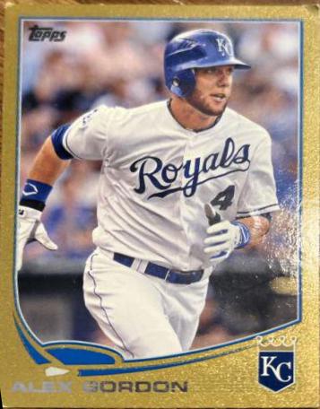Alex Gordon [Running Blue Border] #204
