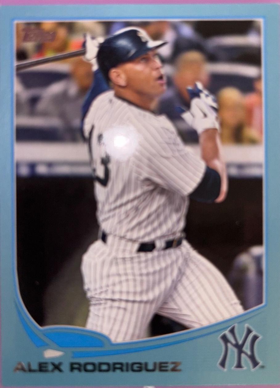 Alex Rodriguez [Batting Blue Border] #213