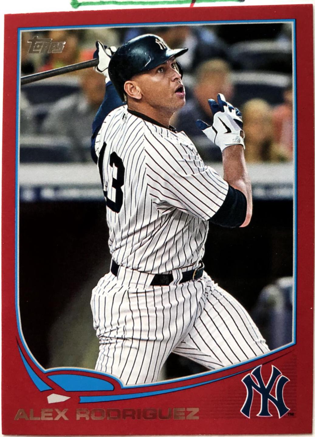 Alex Rodriguez [Batting Red Border] #213