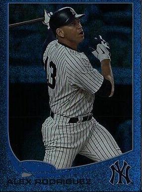 Alex Rodriguez [Silver Slate Blue Sparkle] #213