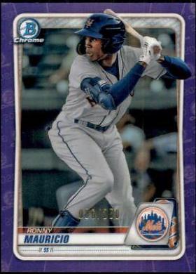 Ronny Mauricio [Purple Refractor] #BCP-28