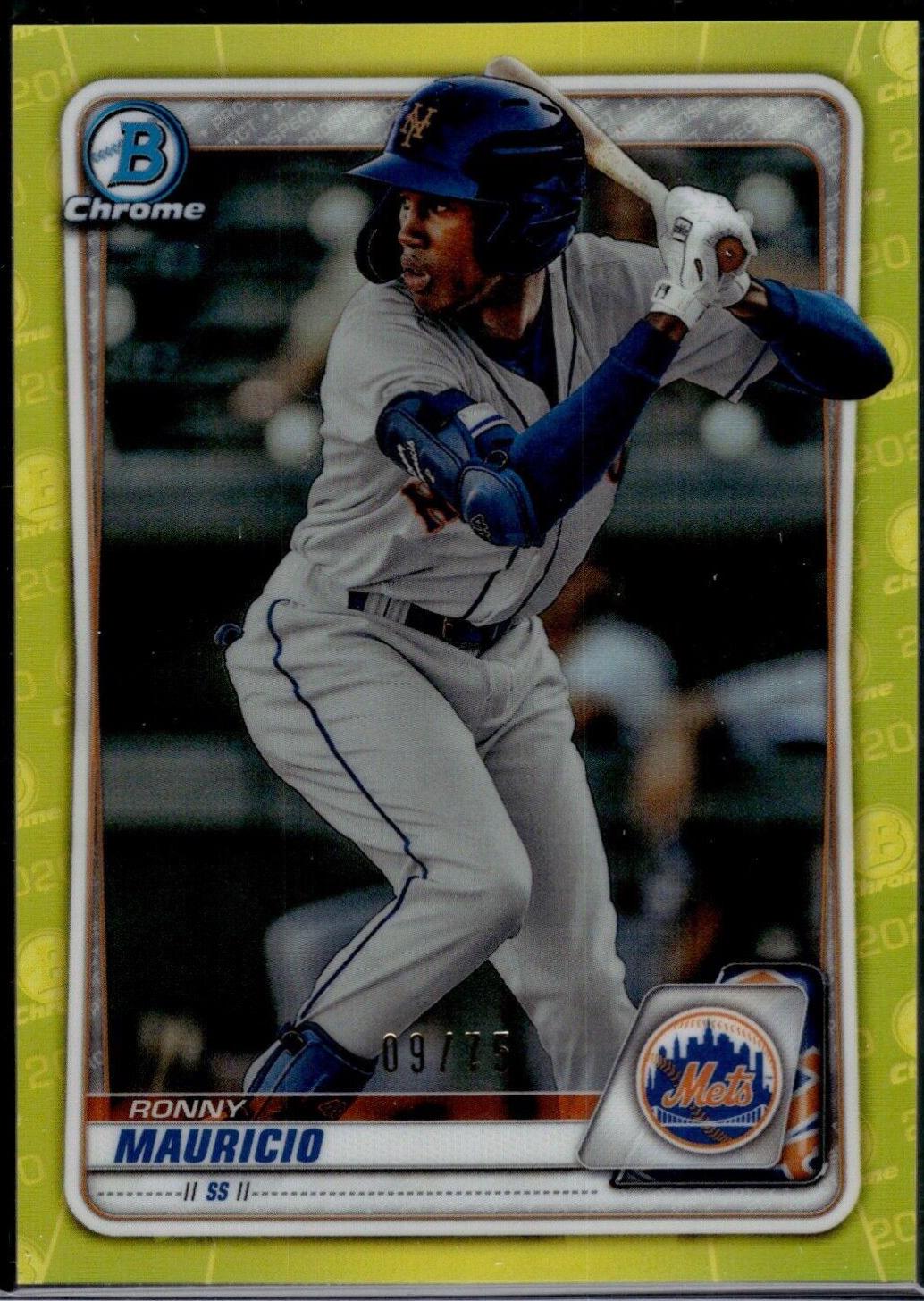 Ronny Mauricio [Yellow Refractor] #BCP-28