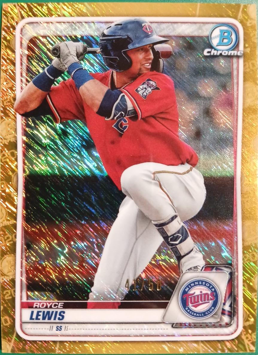 Royce Lewis [Gold Shimmer Refractor] #BCP-93