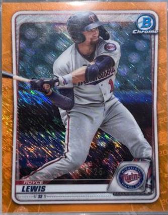 Royce Lewis [Orange Shimmer Refractor] #BCP-93