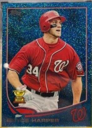 Bryce Harper [Silver Slate Blue Sparkle] #1