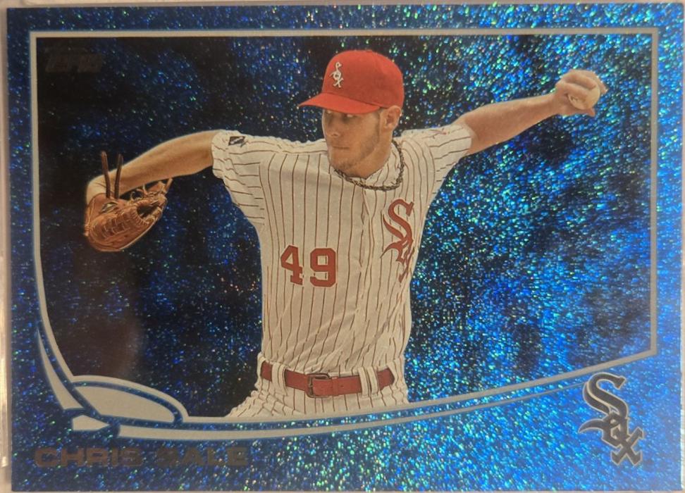 Chris Sale [Silver Slate Blue Sparkle] #49