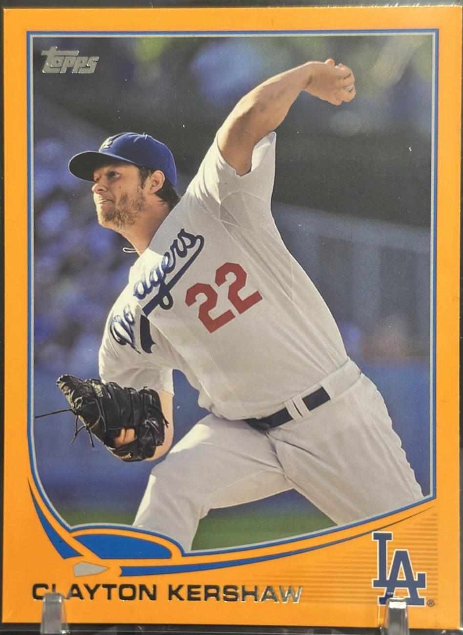 Clayton Kershaw [Pitching Orange] #22