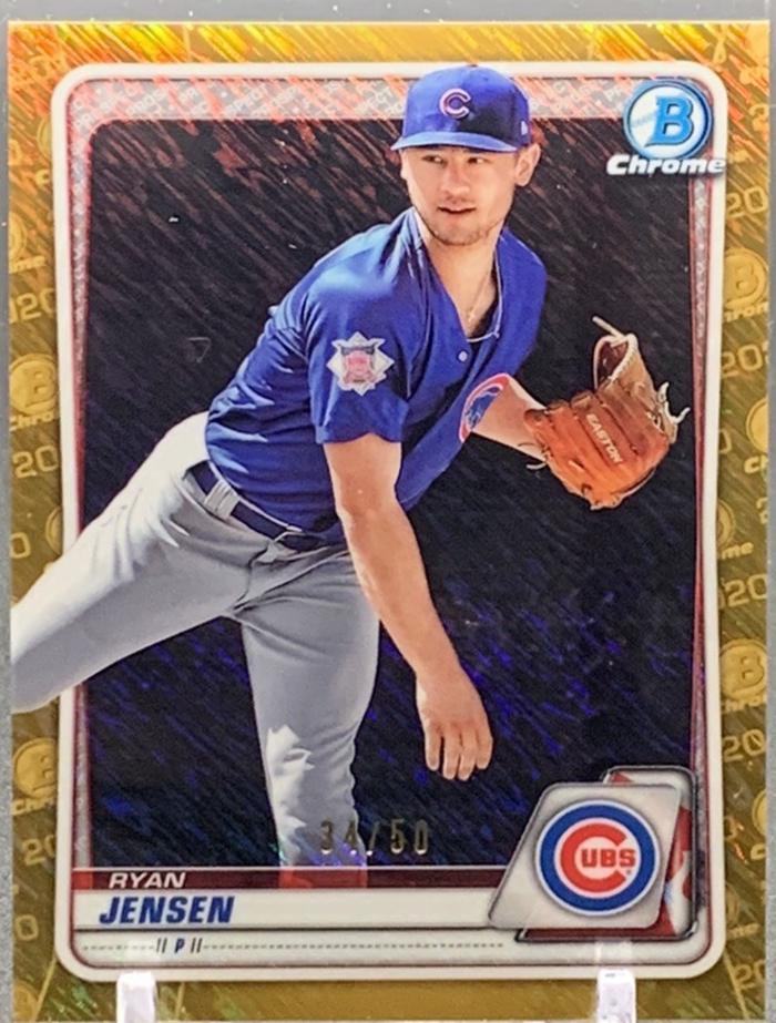 Ryan Jensen [Gold Shimmer Refractor] #BCP-231