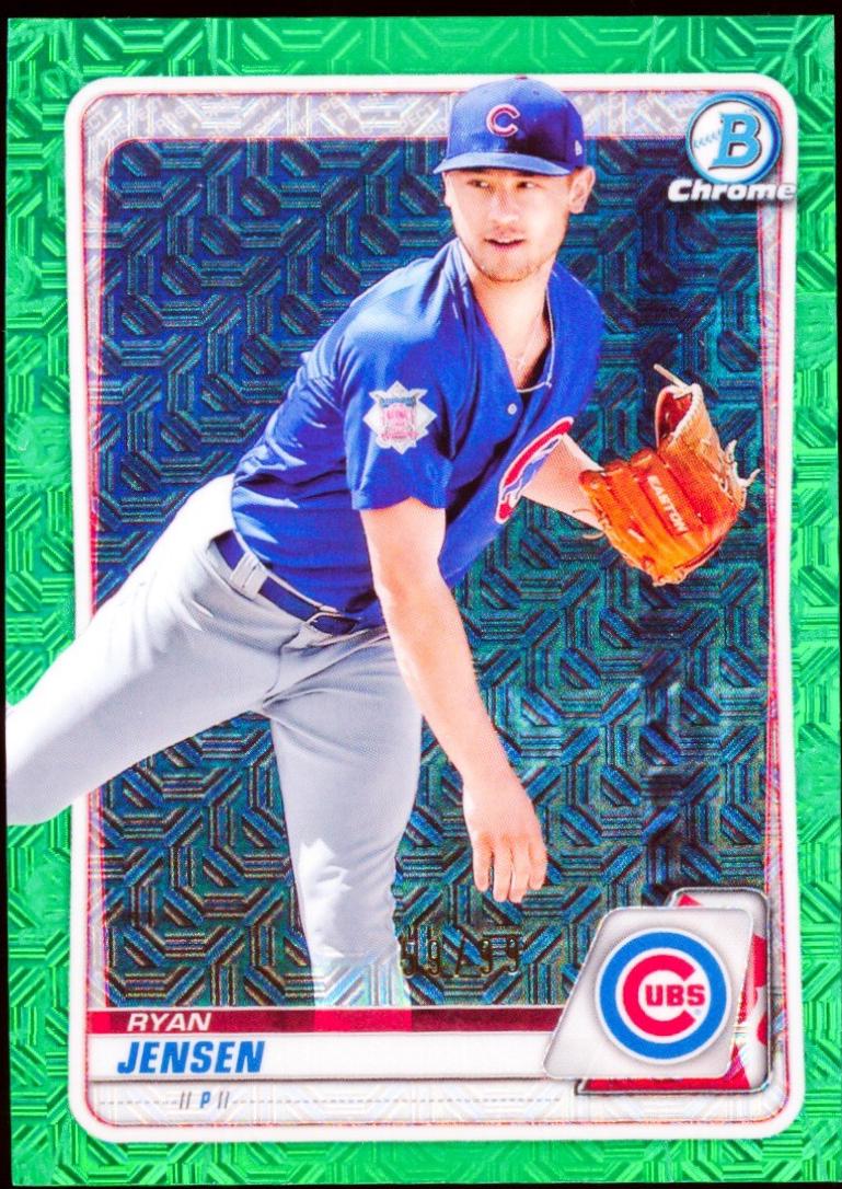 Ryan Jensen [Green Refractor Mega Box Mojo] #BCP-231