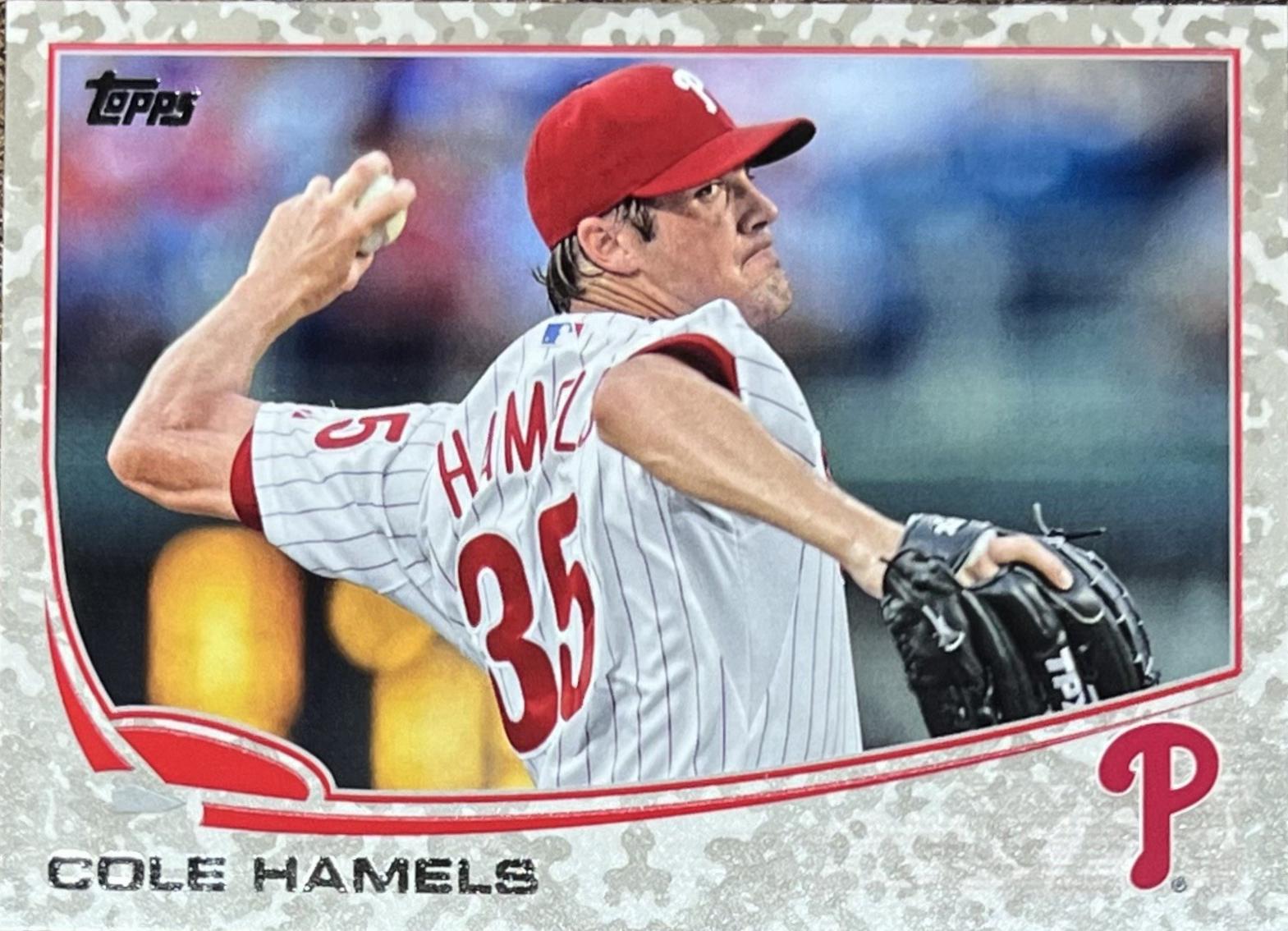 Cole Hamels [Camo] #332