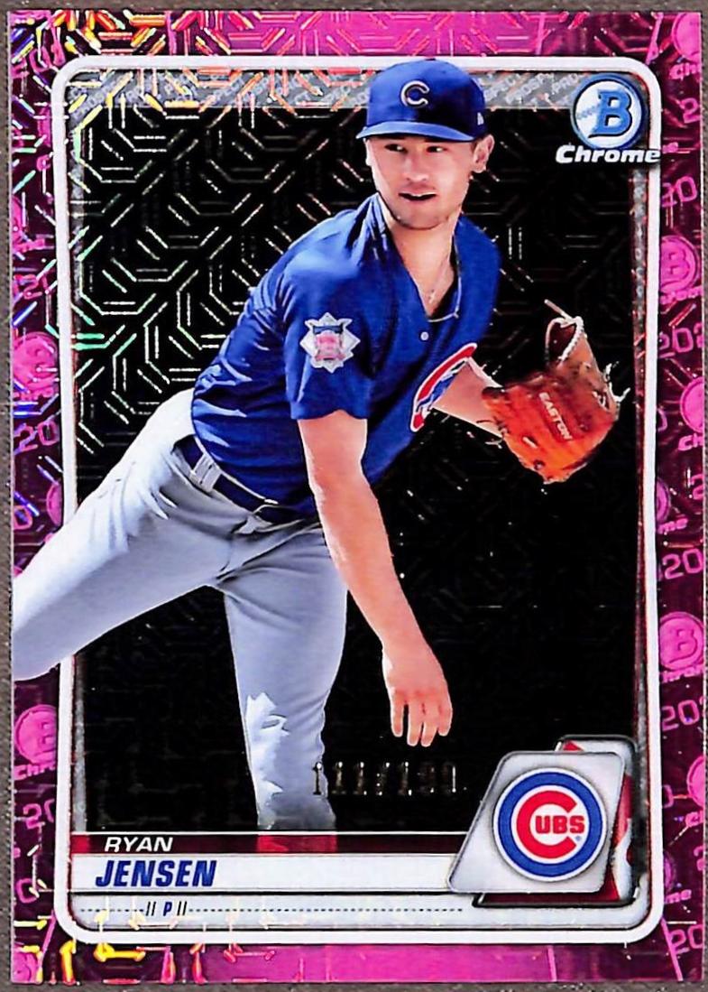 Ryan Jensen [Pink Refractor Mega Box Mojo] #BCP-231