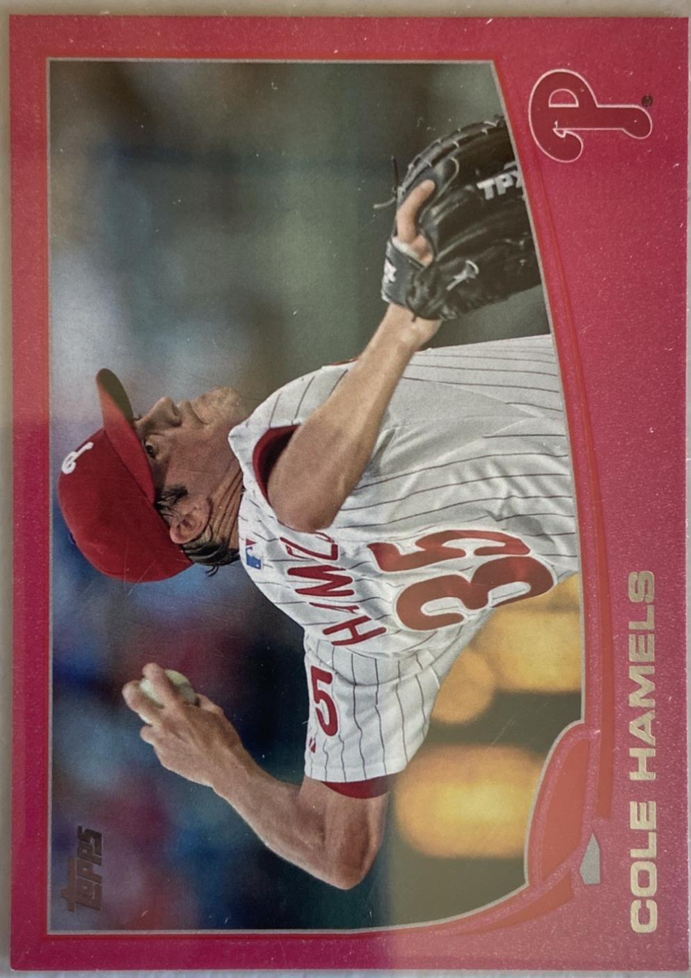 Cole Hamels [Pink] #332
