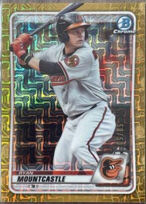 Ryan Mountcastle [Gold Shimmer Refractor] #BCP-36