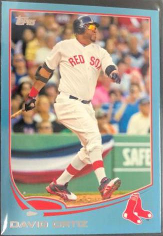 David Ortiz [Batting Blue Border] #595