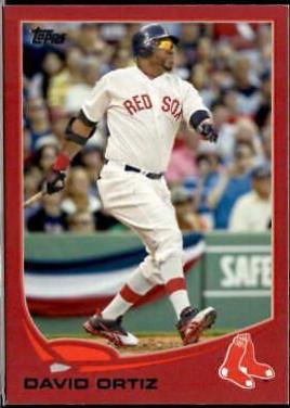 David Ortiz [Batting Red Border] #595
