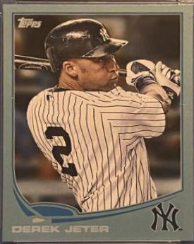 Derek Jeter [Batting Purple Border] #2