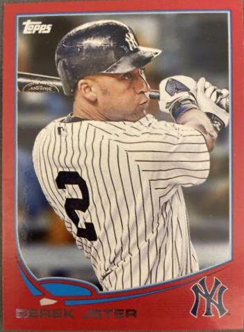 Derek Jeter [Batting Red Border] #2