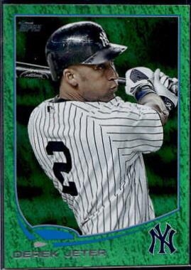 Derek Jeter [Batting Sapphire Foil] #2