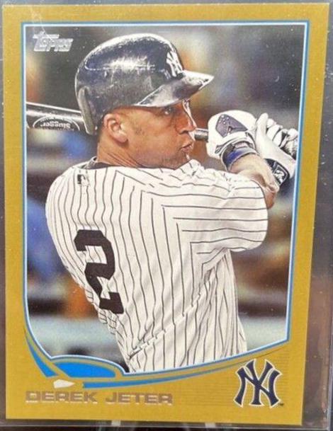 Derek Jeter [Mini Gold] #2