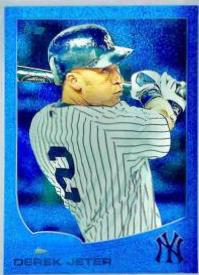 Derek Jeter [Silver Slate Blue Sparkle] #2