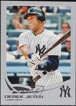 Derek Jeter [Silver Slate Framed] #373