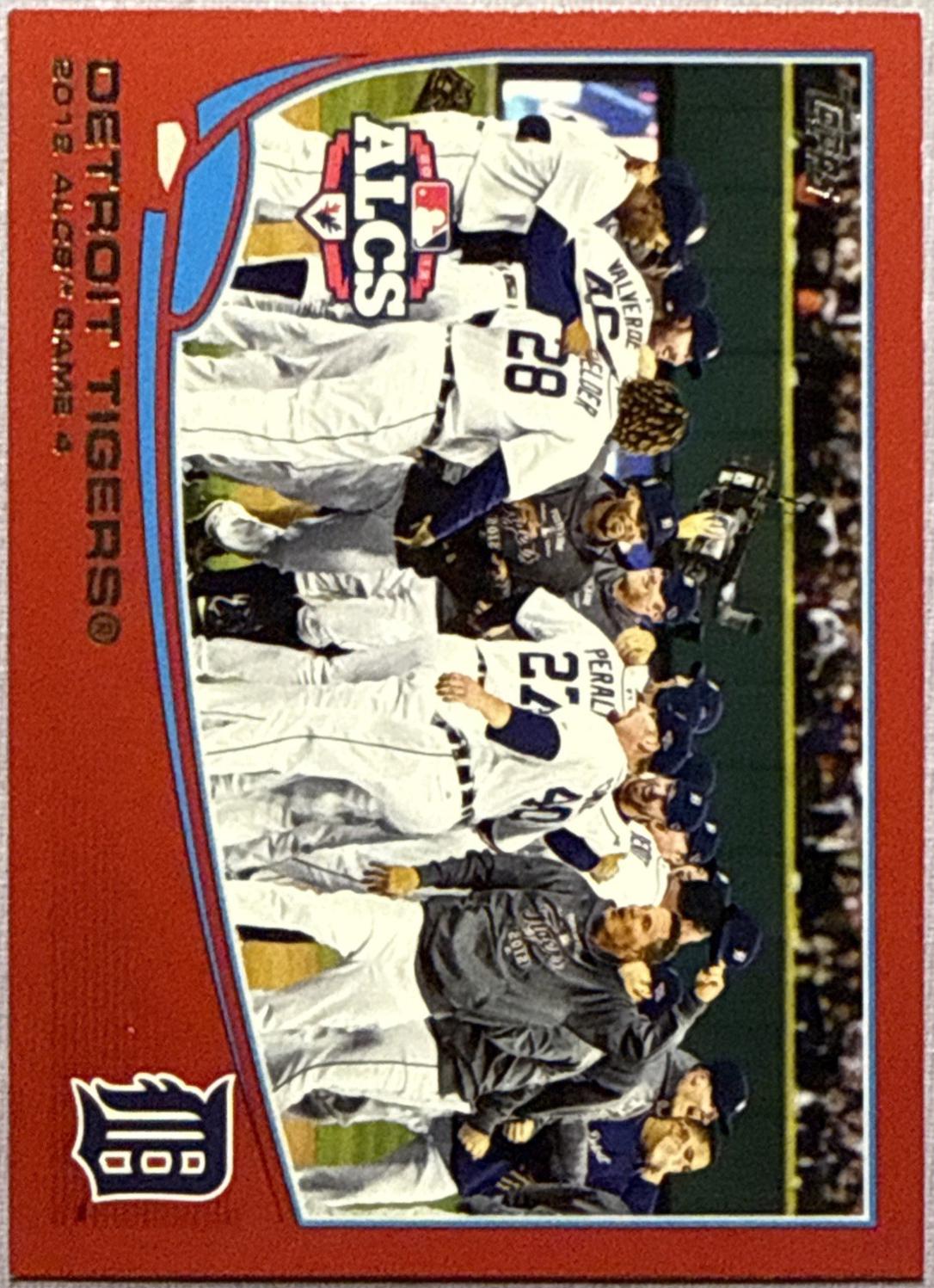 Detroit Tigers [Red] #179