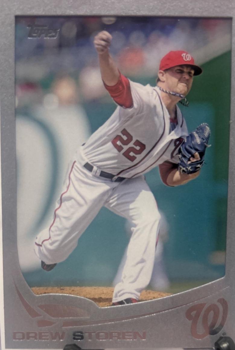 Drew Storen [Silver Slate Blue Sparkle] #611